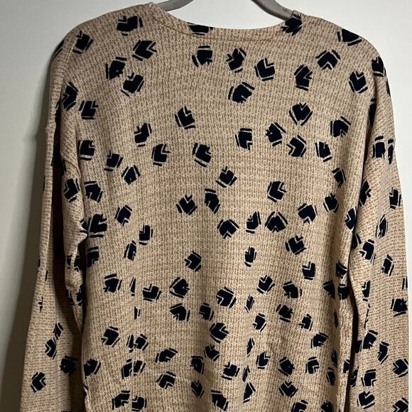 NIC & ZOE Mosaic Blues Sweater Size M - Picture 6 of 9